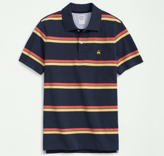 Brooks Brothers Supima® 棉 Golden Fleece® 多条纹 Polo 衫