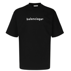 Balenciaga 巴黎世家Logo印花T恤