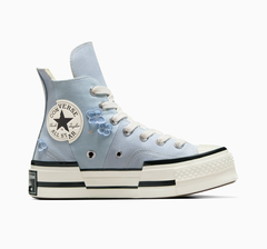 Converse 匡威 Chuck 70 Plus 蓝色小花帆布鞋