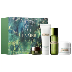 捡漏！La Mer 海蓝之谜洁面30ml+精粹水30ml+面霜15ml+眼霜5ml