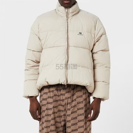 Flannels:仅剩L码！BALENCIAGA 巴黎世家C形羽绒服