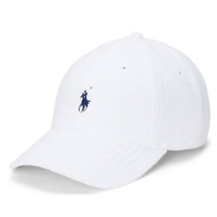 Polo Ralph Lauren 拉夫劳伦小马棒球帽 白色/蓝色