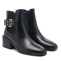 Steve Madden 女式 Taytum 粗跟踝靴