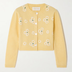 SHUSHU/TONG 羊毛混纺开衫