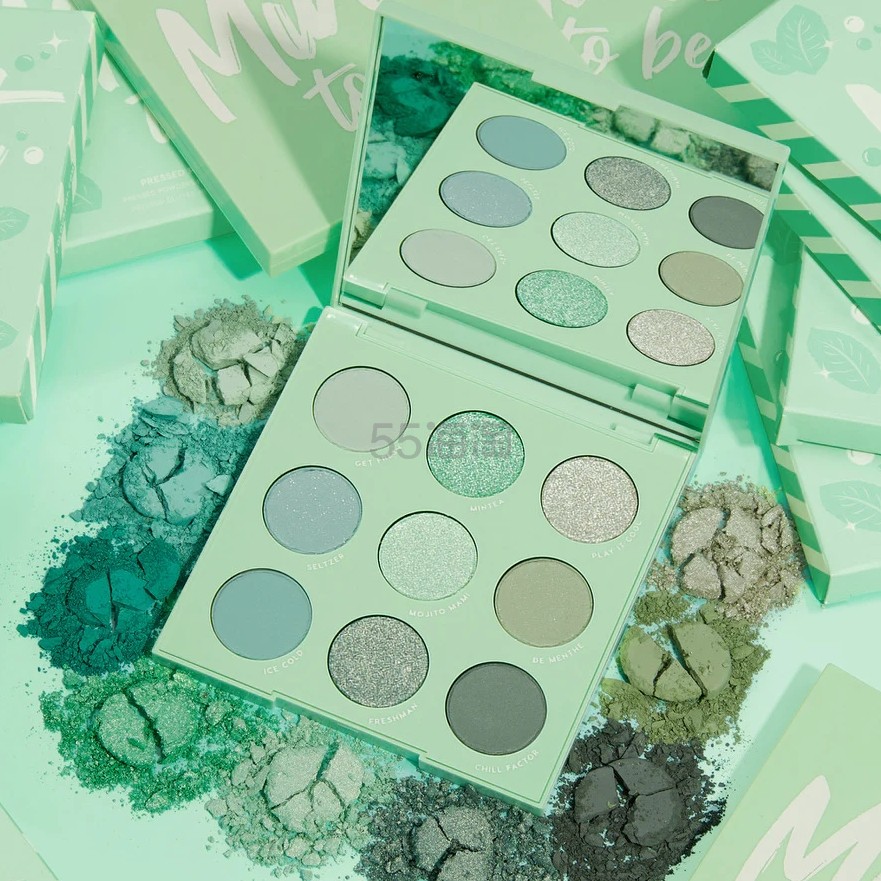 ColourPop:ColourPop 卡拉泡泡 Mint To Be 眼影盘