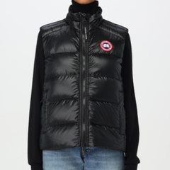 Canada Goose 加拿大鹅黑色羽绒马甲