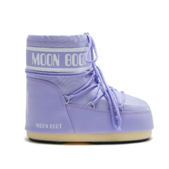 MOON BOOT Icon Nylon 紫色低帮雪地靴