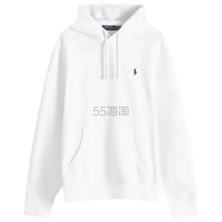 End Clothing US:Polo Ralph Lauren 拉夫劳伦白色连帽卫衣
