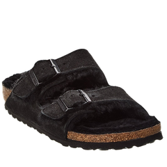 Birkenstock 勃肯 Arizona 绒绒凉鞋