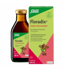 Salus 莎露斯 Floradix铁元 儿童补铁口服液 250ml