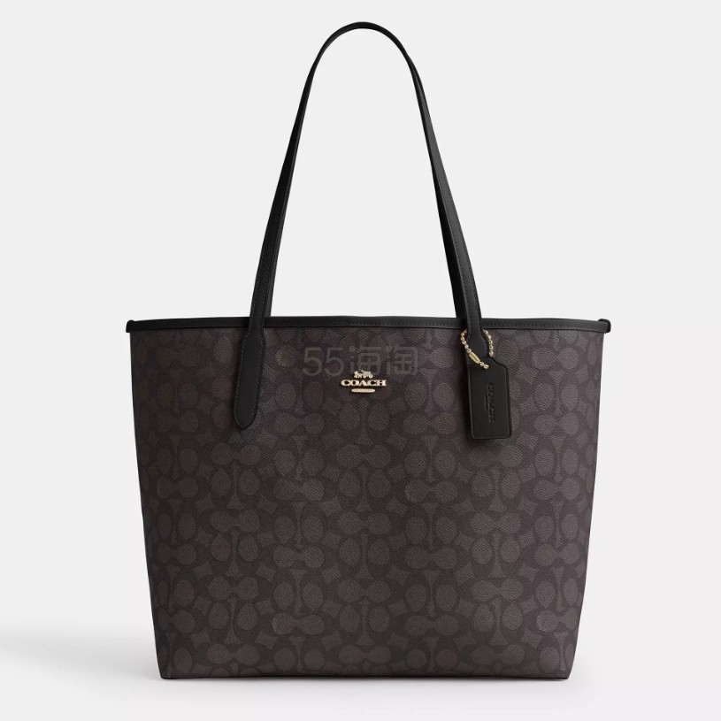 Coach Outlet:Coach 蔻驰 City 老花托特包