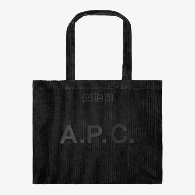 A.P.C. US:A.P.C. DIANE 黑色灯芯绒包包