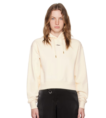 JACQUEMUS 米色 Les Classiques 系列 Le hoodie Gros Grain 连帽衫