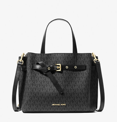 2件额外8折！Michael Kors Emilia 小号老花单肩包