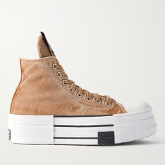 DRKSHDW BY RICK OWENS X Converse 卡其色帆布鞋