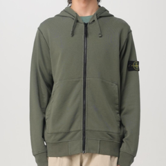 STONE ISLAND 石头岛绿色连帽外套