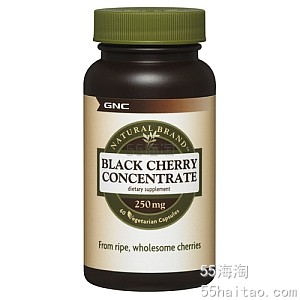 GNC黑樱桃浓缩胶囊,痛风者的佳音!! GNC黑樱桃浓缩胶囊,痛风者的佳音!!