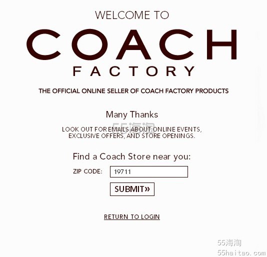 coach工厂店邀请购买方式及常遇注册问题