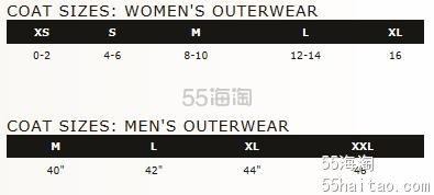 UGG尺码对照表，UGG男鞋、女鞋尺码，UGG手套、帽子尺码