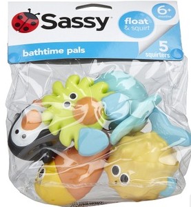 美国直邮Sassy 婴儿洗澡戏水玩具 喷水 浮水 ... ...