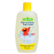 sesame street hair and body baby wash
