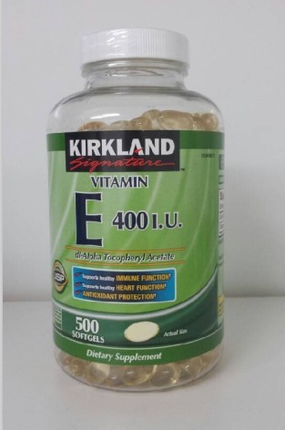 美国Kirkland Vitamin维他命E 400IU VE ...
