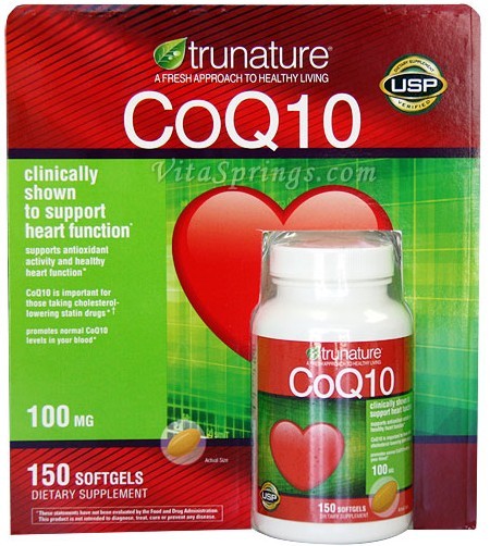 美国 TruNature 辅酶COQ10 100mg