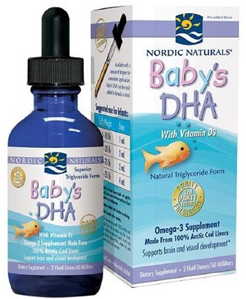 Nordic婴幼儿鳕鱼肝油DHA含VD3