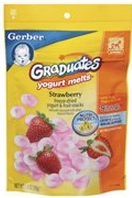 gerber泡芙草莓味 28g