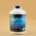 GNC fish oil 1000 omega3 深海鱼油 360粒 ...