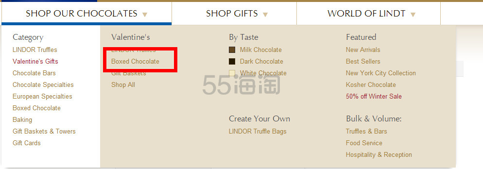 Lindt(瑞士莲)海淘攻略，世界巧克力十大品牌，巧克力行业领导品牌瑞士莲下单流程