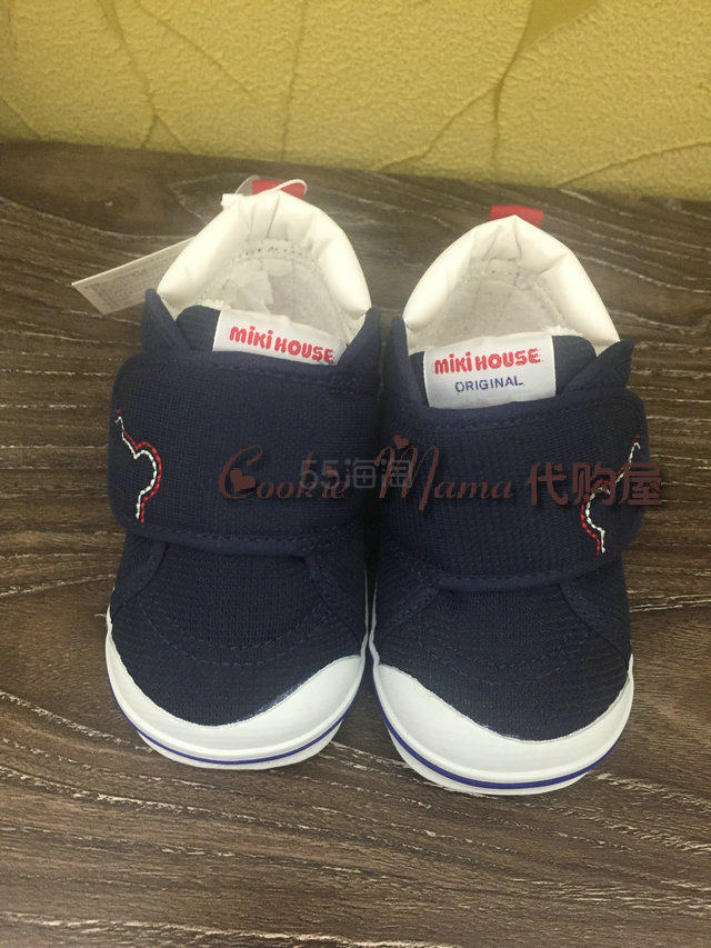 mikihouse 获奖学步鞋 13CM 购自日亚 有凭证