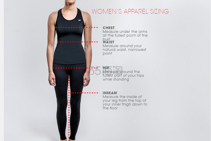 【新百伦尺码】最新New balnce新百伦鞋子尺码和NB服装尺码对照表 NB尺码海淘大全