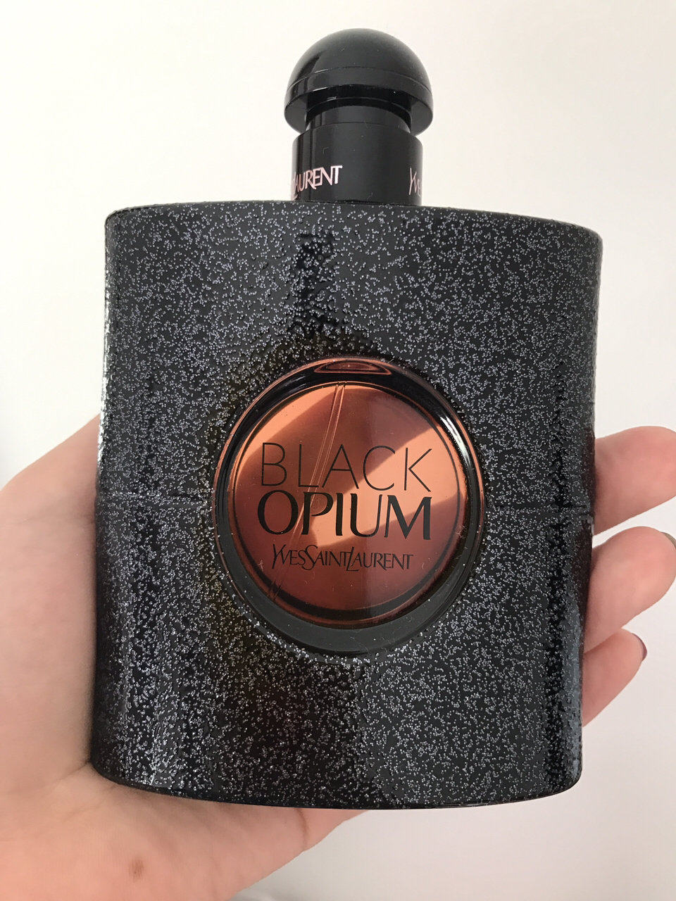 ysl 经典香水 ysl black opium 瓶身看