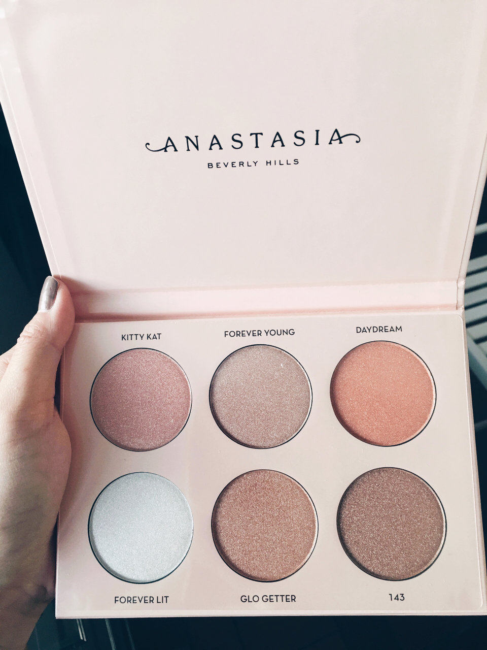 anastasia文艺复兴眼影6色高光盘