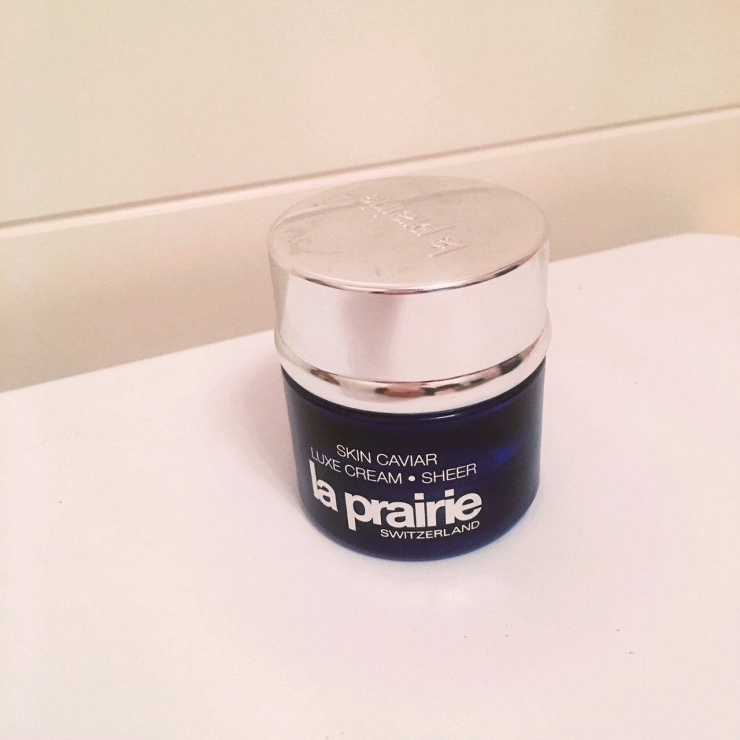 laprairie蓝鱼子面霜sheer版本
