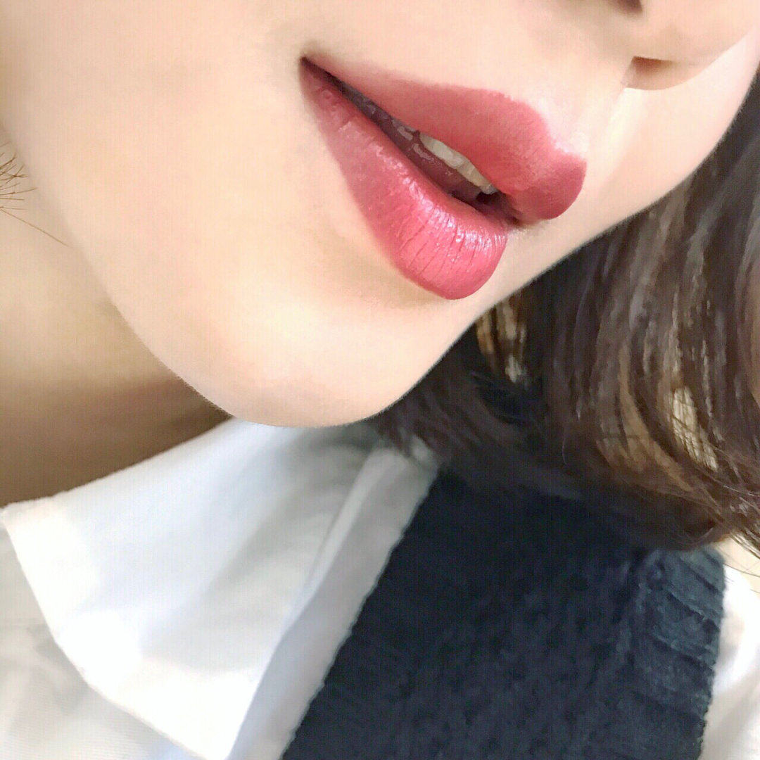 tf黑管试色15 04 橙红豆沙上嘴试色