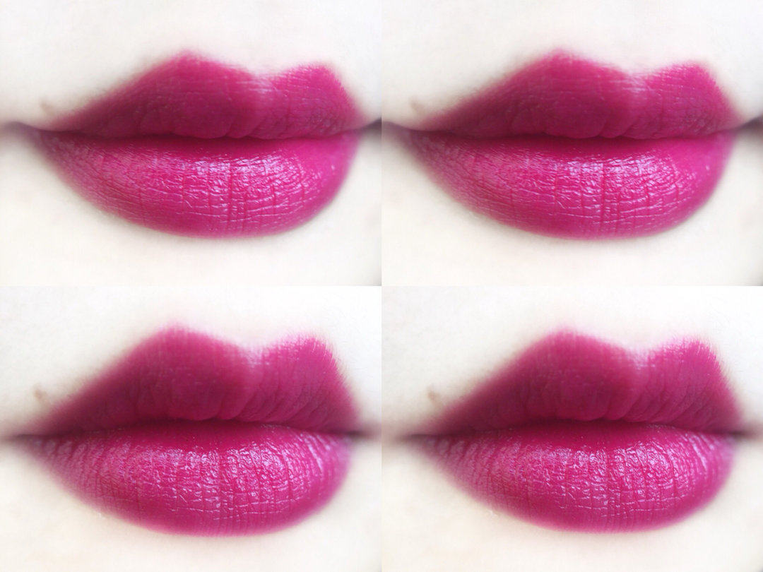 口红试色红心火龙果般浓郁的雅诗兰黛430口红试色