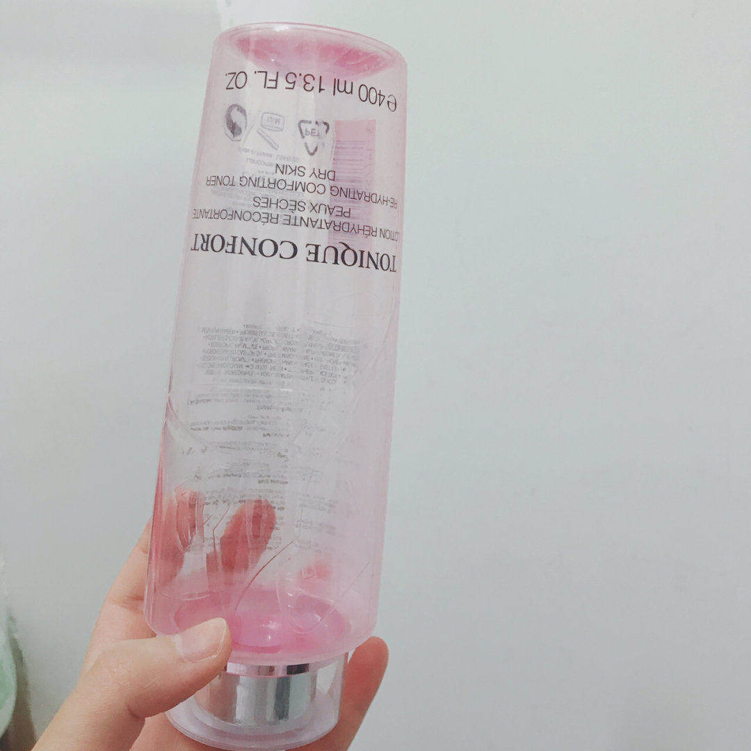 空瓶系 🌈 兰蔻大粉水 兰蔻  挺好用的。400ml感觉用