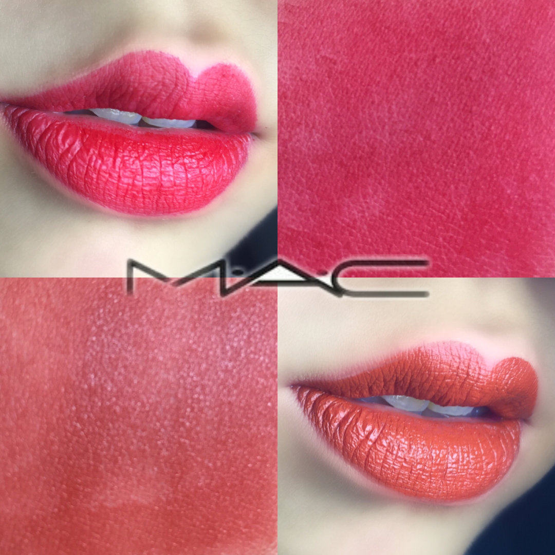 两支秋冬macrubywoochili黄皮挚爱口红