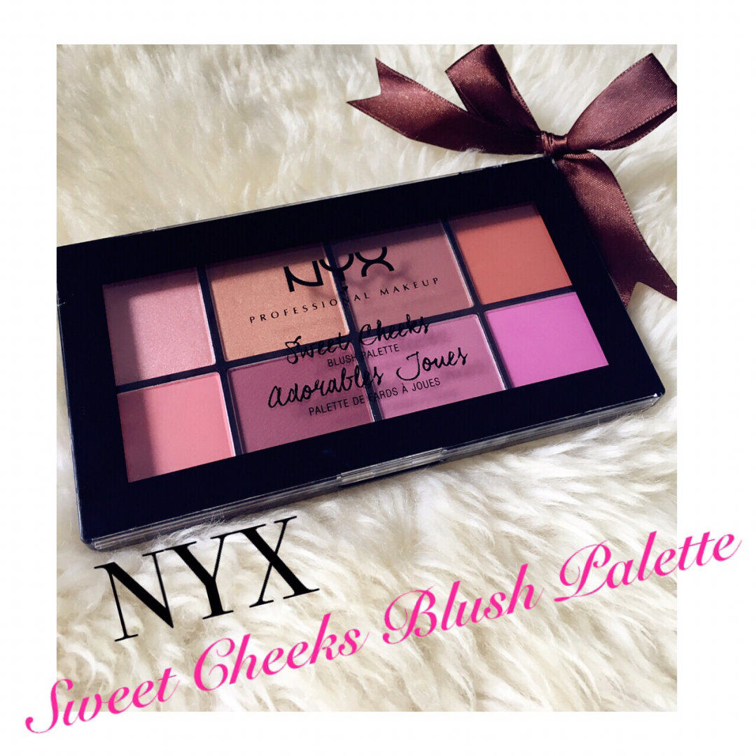😍NYX八色腮红盘😍多图，附实用小tips 今天考完试买