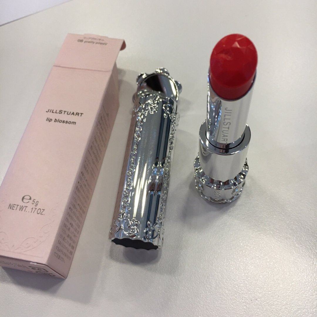 jill stuart 公主风墨镜唇膏口红08号有着