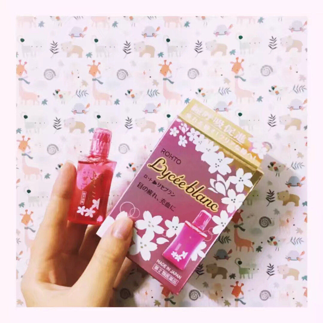 少女心爆棚的日本乐敦🌸眼水 今天说的是这个日本乐敦樱花眼水
