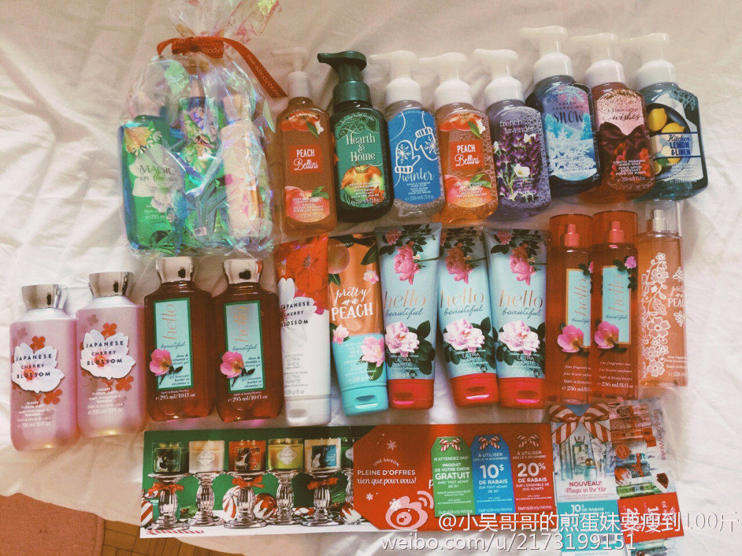 让你爱上洗澡的 Bath & Body works 💗在这