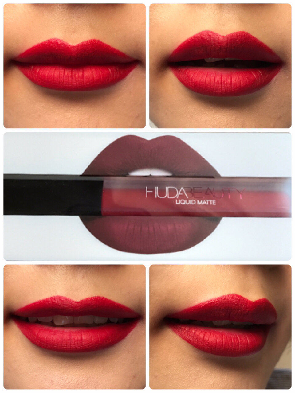 Huda Beauty 唇膏试色（手背+上嘴） 德国终于也有