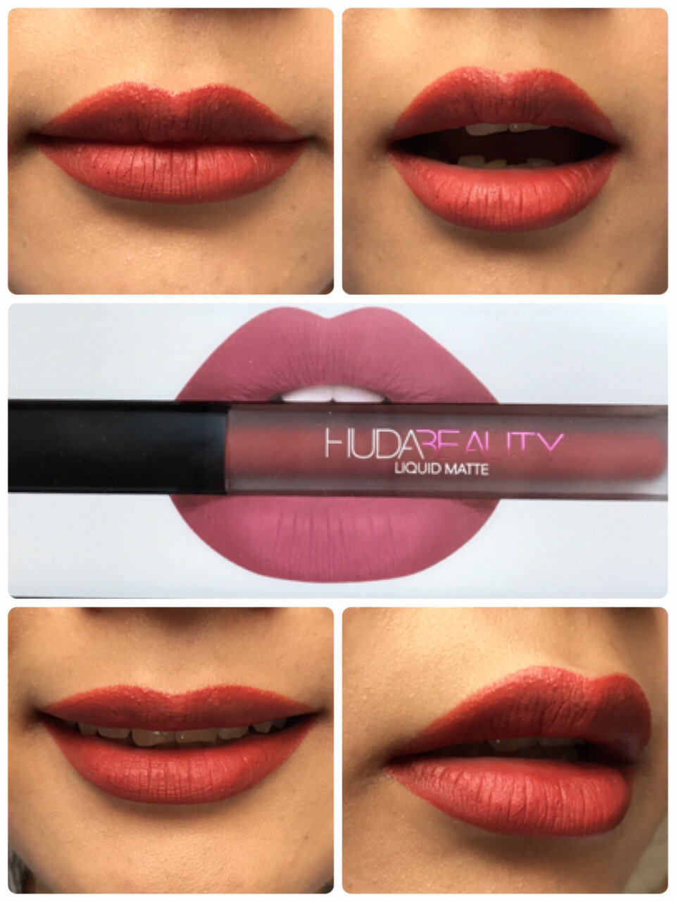 Huda Beauty 唇膏试色（手背+上嘴） 德国终于也有