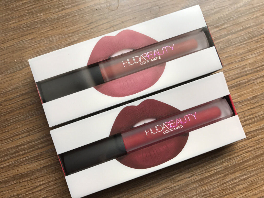 Huda Beauty 唇膏试色（手背+上嘴） 德国终于也有