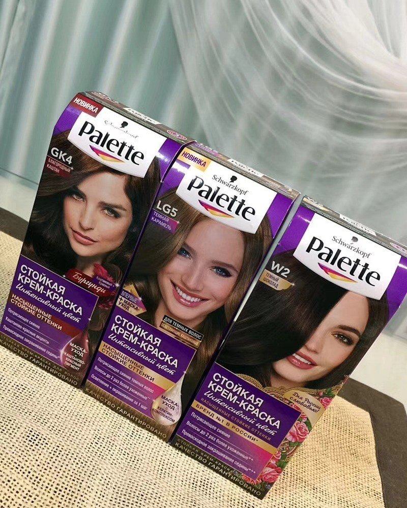德国施华蔻炫彩系列染发剂palette染发膏