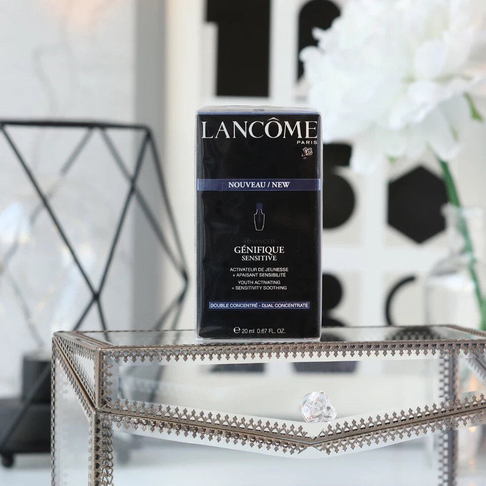 法国兰蔻小黑瓶安瓶肌底修护舒润精华液20ml敏感肌可用