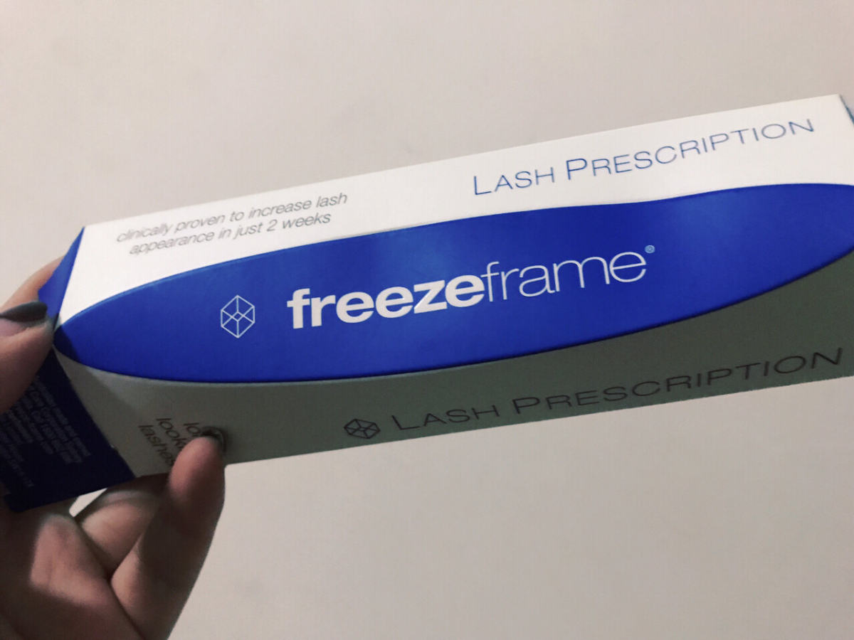 Freezeframe睫毛增长液
 记录一下睫毛的增长史
 
